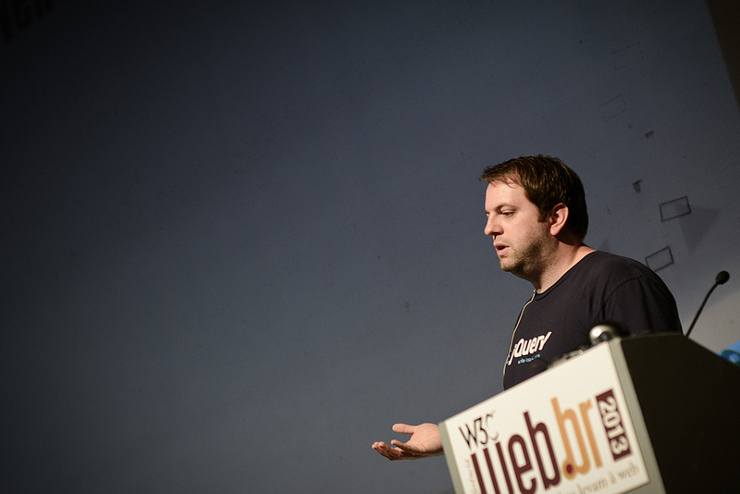 Keynote Speaker: Pushing the Web Forward com Kris Borchers / Foto: Peu Robles